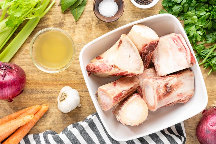 Beef bone broth ingredients - Dr. Axe