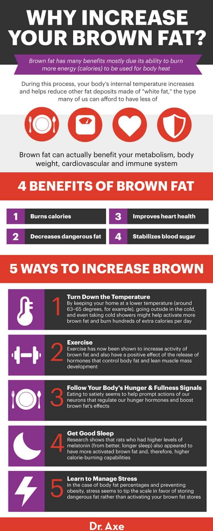 Brown fat benefits - Dr. Axe