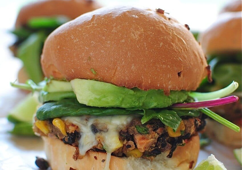 Chipotle Black Bean Burgers