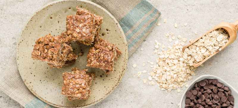 Homemade granola bars