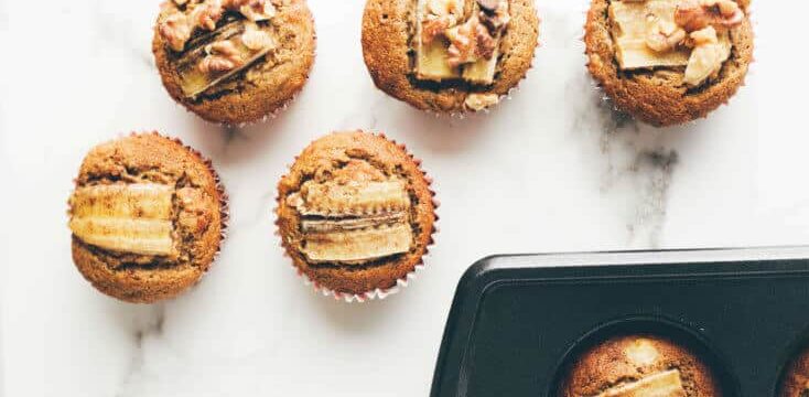 Banana nut muffins recipe - Dr. Axe