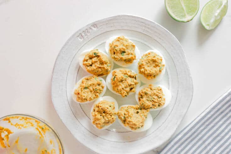 Avocado deviled eggs step 7 - Dr. Axe