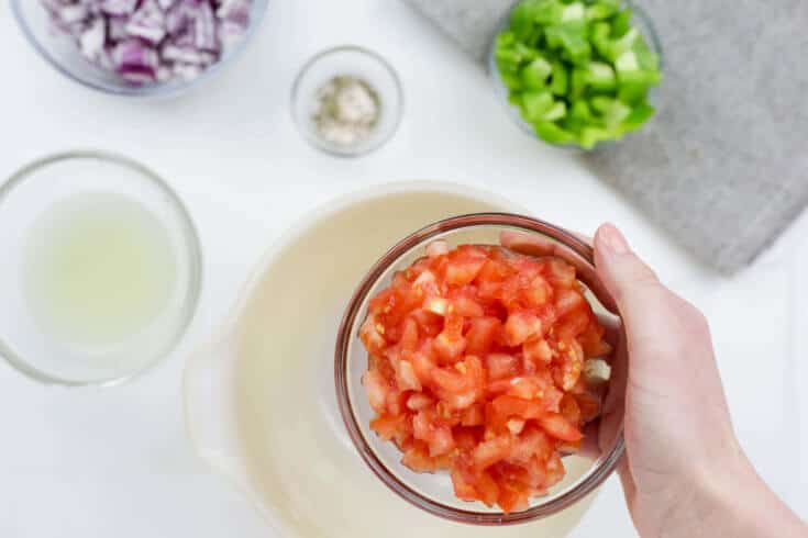 Pico de gallo step 1 - Dr. Axe