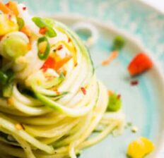 Zoodle salad recipe