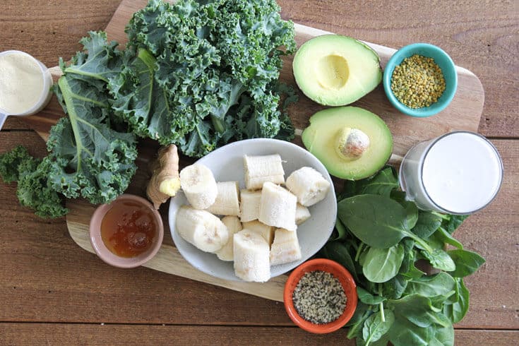 Gut-healing smoothie ingredients - Dr. Axe