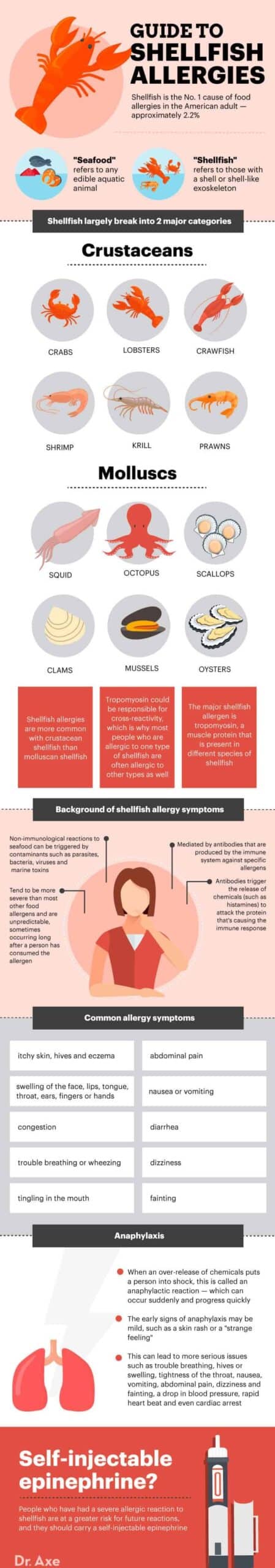 Shellfish allergy guide - Dr. Axe