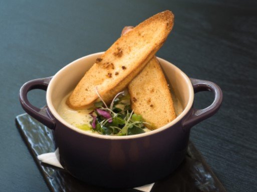 soup with french bread