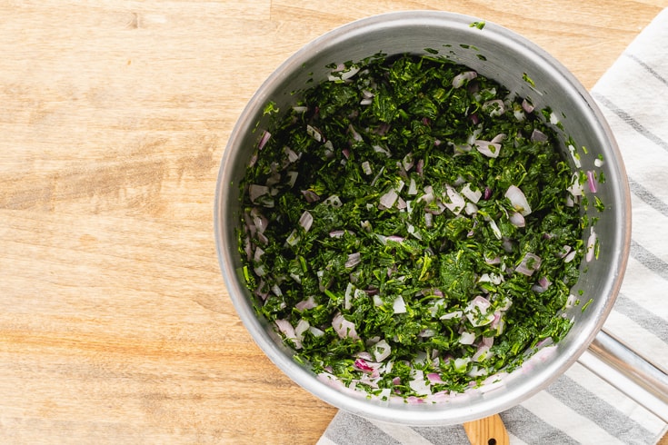 Crustless spinach quiche step 5 - Dr. Axe