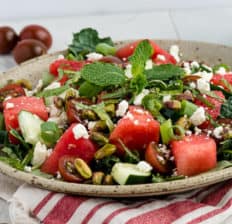 Watermelon feta salad - Dr. Axe